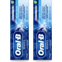 Oral-B 2 x - 3D White Arctic Fresh - Tandpasta - Whitening - Frisse Adem - 75 ml - Voordeelverpakking - 2 stuks