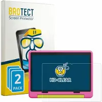 BROTECT - Screenprotector voor Ainmel 1028 10.1" - Folie Beschermfolie transparant 2 Stuks