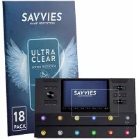 Savvies - Screenprotector voor Line 6 Helix Stadium Floor - Folie Beschermfolie transparant 18 Stuks