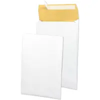 Mailmedia gewatteerde enveloppen B4, wit/grijs, 100 stuks
