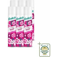 Batiste 6 x - Blush - Droogshampoo - Bloemige Geur - Frist Op en Geeft Textuur - 200ml - Wasstrips - Droogshampoo - Haar Opfrissen - Vet Haar - Frisheid - Bloemige Geur