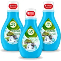 Air Wick 3 x – Luchtverfrisser – Actieve Wiek Fresh Water – 375 ml - Voordeelverpakking - 3 stuks