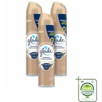 Glade 3 x – Luchtverfrisser Spray – Romantic Vanilla Blossom – 300 ml - Grootverpakking - Vaatwasstrips - Luchtverfrisser - Geur Spray - Vanille Geur - Orchidee Geur - Sandelhout Geur