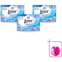Lenor 3 x - Droogtrommeldoekjes - Spring Awakening - 34 Doekjes - Bulkverpakking - Droogtrommeldoekjes - Douchemop - Voorjaar geur