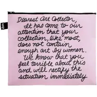 LOQI Zip Pockets - Dearest Art Collector and The Advantages Of Being A Woman Artist gerecycled