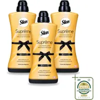 Silan 3 x Suprême - Wasverzachter - Glamour - 44 Wasbeurten - 1.2L - Wasstrips - Wasverzachter - Wasgoed Verzachter - Luxe Wasverzachter - Fris Wasgoed - Zijdezacht Wasgoed