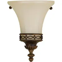 Elstead Lighting LED Wandlamp Drawing Room | 1X E14 Max 40W | Walnut