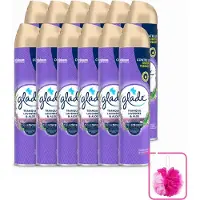 Glade 12 x - Luchtverfrisser Spray - Tranquil Lavender & Aloë - 300 ml - Bulkverpakking - Luchtverfrisser - Douchemop - Frisheid