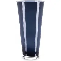Artpol Hoge Glazen Vaas 32 cm Blauw - Stijlvolle Decoratie