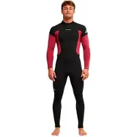 Quiksilver Prologue 4/3 Mm Wetsuit Met Lange Mouwen En Rits Op De Rug