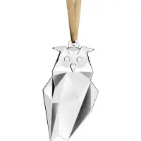 Orrefors Feestdagenornamenten Uil