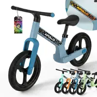Apollo Trailbuddy LED Verlichte 12 Inch Loopfiets Vanaf 2 Jaar Kids