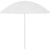 vidaXL Strandparasol Hawaï 300 cm wit