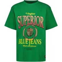Vingino T-shirt groen Jongens Katoen Ronde hals Printopdruk - maat 116