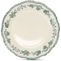 Salt & pepper Dinerbord Cyril Green Ivory / Green 26,5 cm (Set van 4)