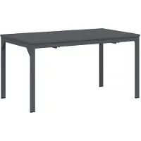 vidaXL Tuintafel, antraciet, 180 x 80 x 74 cm