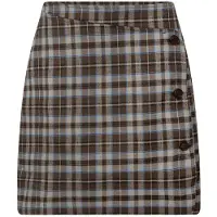 Ydence Dames Rokken Skirt Jessica - Bruin - Maat XL