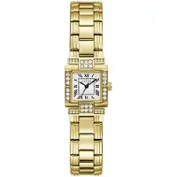 GUESS Analoog horloge ' TAYLOR ' goud / wit