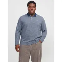 Jack & Jones poloshirt blauw gemêleerd