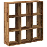vidaXL Kamerscherm / boekenkast 102x29x103,5 cm hout oud houtkleurig