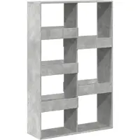 vidaXL Boekenkast 100x33x155,5 cm bewerkt hout betongrijs