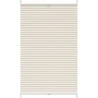 vidaXL Plissé rolgordijn 80x125cm creme online kopen