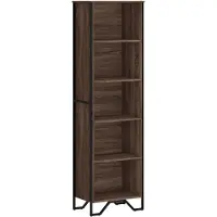 vidaXL Boekenkast 50x31x169 cm bewerkt hout bruin eikenkleur