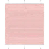vidaXL Plissé rolgordijn 115x150cm stofbreedte 114,4cm polyester roze