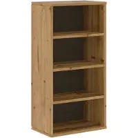 vidaXL Bijzetkast ODDA, 40x24x79 cm, massief grenenhout