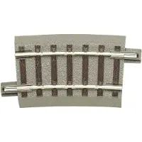 Roco H0 GeoLine (met ballastbed) 61130 Gebogen rails 6 stuk(s)