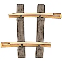 Lgb G rails 11040 Gebogen rails 645 mm 7.5 ° 645 mm 1 stuk(s)