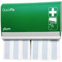 Plum BR356005 Pleisterdispenser (l x b x h) 233 x 233 x 134 mm Incl. wandhouder
