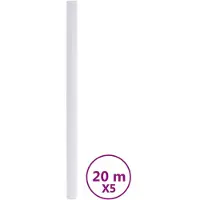 vidaXL Raamfolies mat PVC grijs