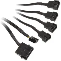 EKWB EK-Cable Y-Weiche für 4x 4-Pin-PWM-Lüfter