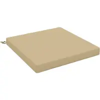 vidaXL Zitkussens SOEST 100% Polyester Beige 60 x 60 x 7 cm