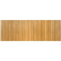 vidaXL Vloerkleed rechthoekig 70x200 cm bamboe naturel