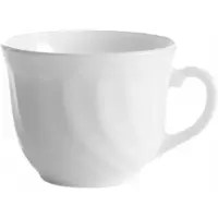 Arcoroc Trianon Uni cl schotel - ( stuk), Kopje, Wit