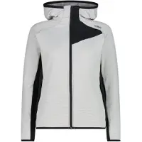 CMP - Women's Jacket Fix Hood 36G1816 - Fleecevest 36, grijs