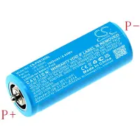123accu Braun 81 / 67030925 / UR18500Y / 81377206 accu (3.6 V, 1900 mAh, Li-ion, huismerk)