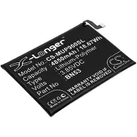 123accu Xiaomi BN53 accu (3.85 V, 4850 mAh, huismerk)