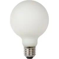 Lucide G80 - Filament lamp - Ø 8 cm - LED 3 StepDim - E27 - 1x8W 2700K - Opaal