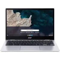 Acer Chromebook CP513-1HL-S1YN Snapdragon 7c 33,8 cm (13.3) Touchscreen Full HD 8 GB LPDDR4x-SDRAM 128 GB eMMC Wi-Fi 5 (802.11ac) ChromeOS voor ondernemingen Zilver
