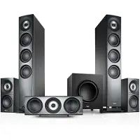 Teufel DEFINION 3 Surround "5.1-Set" Home cinema Antraciet