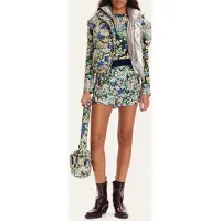 Stine Goya Eliza Padded Outerwear Floral Pointillism Maat: M | Gilets Outlet | Dames | Zwart