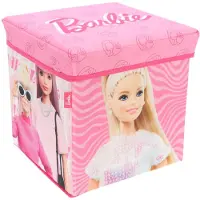 Textiel Trade B.V. Barbie Opbergdoos - Met deksel - Stoel - Roze - 30 cm