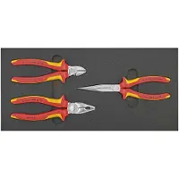 Knipex VDE Tangenset in Schuimmodule voor Gereedschapswagen