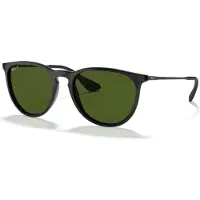 Ray-Ban Erika RB4171 Zonnebril - Zwart/Groen G-15 - Gepolariseerd - 54mm