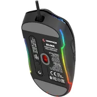 Rampage Gaming muis - - BLINK-BLACK - 12800 dpi - 6 knoppen - USB