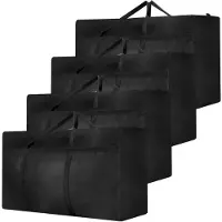 Famanu – 4 Stuks 180L Extra Grote Opbergtas Oxford Reiszak