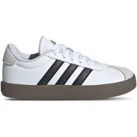Adidas Sneakers 'VL Court 3.0' lichtgrijs / zwart / wit